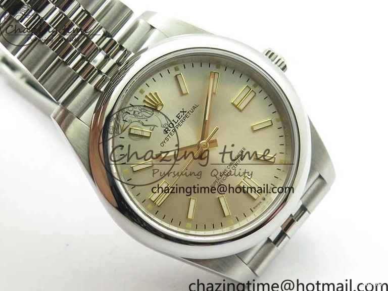 MiroTime 0227 WeatherProof Oyster Perpetual 41mm 124300 BP Maker Best Edition Silver Dial on SS Jubilee Bracelet A 2639